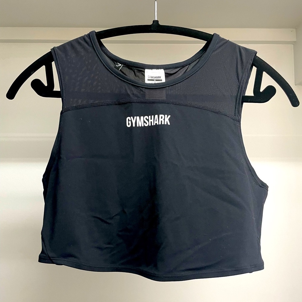 GYMSHARK Cropped  Tank  M